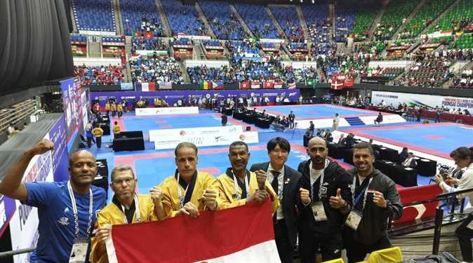 تايكوندو مصر يفوز ببرونزية تاريخية في بطولة العالم