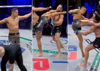 48 ثانية تكفي كوستيلو لإسقاط دالتاس بالقاضية – فيديو