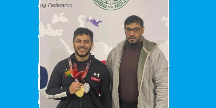 ماجد آل رضا يفوز بذهبية آسيا للقوة البدنية