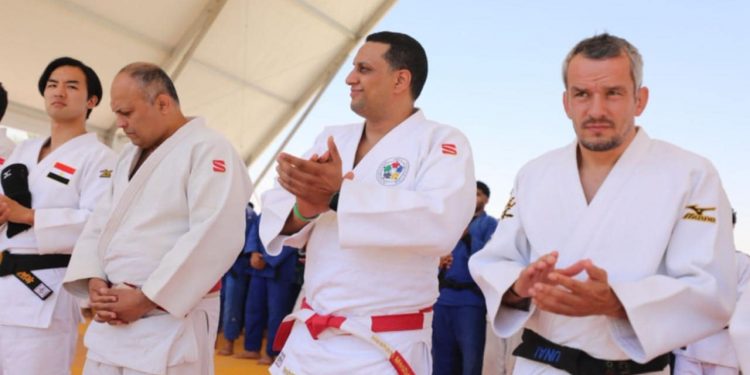 188 لاعبا في معسكر العلمين الجديدة للجودو بإشراف اسباني