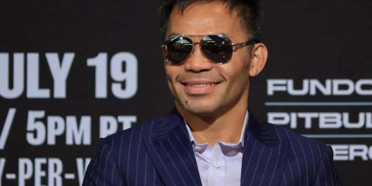 باكياو فى مؤتمر صحفي : أعود للملاكمة لصناعة التاريخ