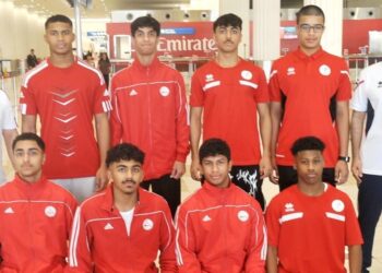 تدريب مشترك بين لاعبى الإمارات وأوزباكستان للجودو