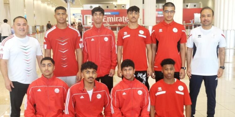 تدريب مشترك بين لاعبى الإمارات وأوزباكستان للجودو