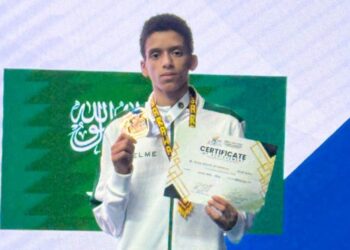 السعودي خالد الشهراني يفوز ببرونزية أسيا فى التايكوندو