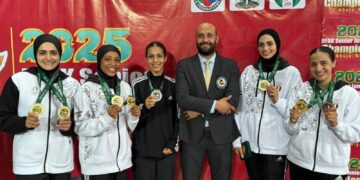 36 ميدالية حصاد مصر فى بطولة أفريقيا للكاراتيه