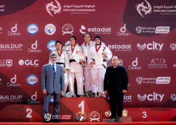 الفجيرة للفنون القتالية يحصد 3 ميداليات في البطولة العربية للجودو