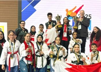 إنجاز تاريخي للبحرين فى بطولة أسيا للباراتايكوندو