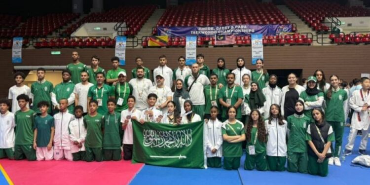 7 برونزيات للتايكوندو السعودي فى بطولة أسيا