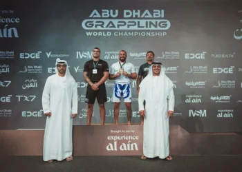 1000 رياضي شاركوا فى بطولة أبو ظبي العالمية للجرابلينج