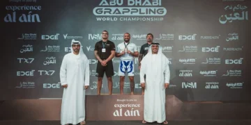 1000 رياضي شاركوا فى بطولة أبو ظبي العالمية للجرابلينج