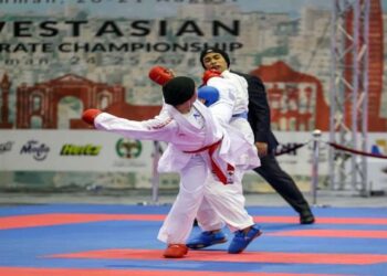 كاراتيه الأردن يحصد 82 ميدالية فى بطولة غرب أسيا