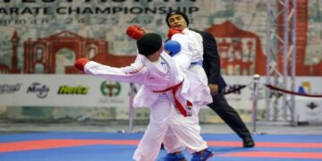 كاراتيه الأردن يحصد 82 ميدالية فى بطولة غرب أسيا