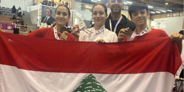لبنان يعود للكاراتيه العربي ويحصد 6 ميداليات