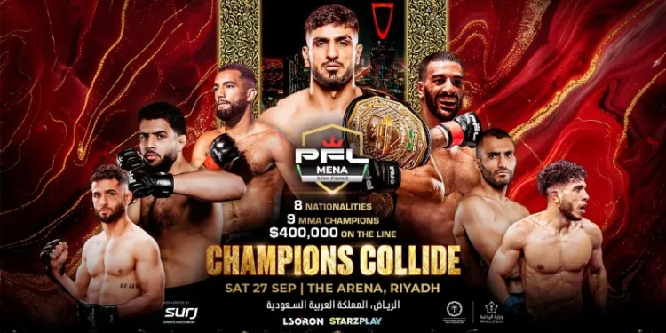 ليلة الحسم فى الرياض : تفاصيل نصف نهائيات PFL MENA 2025