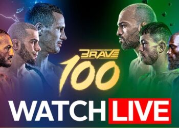 أضخم القنوات والمنصات الرياضية العالمية تشارك في بث النسخة التاريخية BRAVE 100