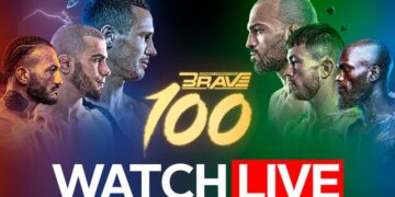 أضخم القنوات والمنصات الرياضية العالمية تشارك في بث النسخة التاريخية BRAVE 100