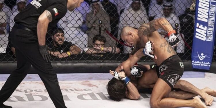 26 مقاتلا يشاركون فى بطولة محاربي الإمارات بالعين