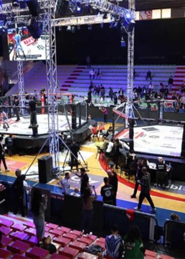 افتتاح بطولة أسيا للفنون القتالية المختلطة فى لبنان