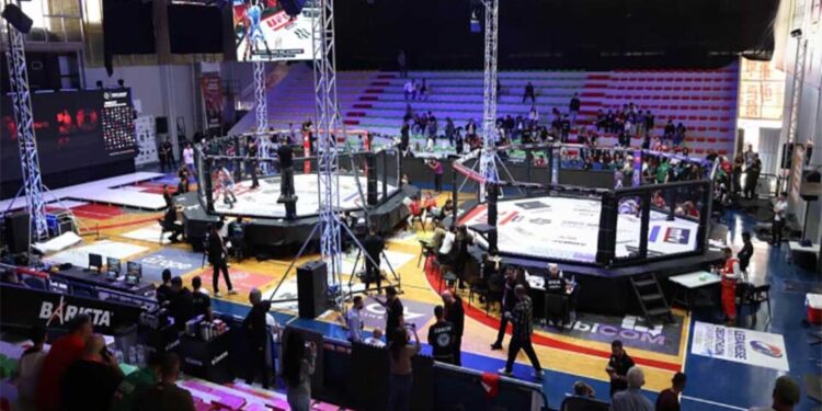 افتتاح بطولة أسيا للفنون القتالية المختلطة فى لبنان