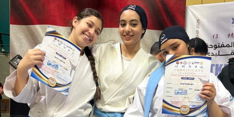 تفوق مصري لافت فى بطولة شمال افريقيا للكاراتيه