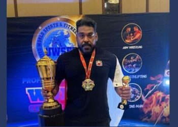 البحريني سالمين بطل أسيا فى القوة البدنية