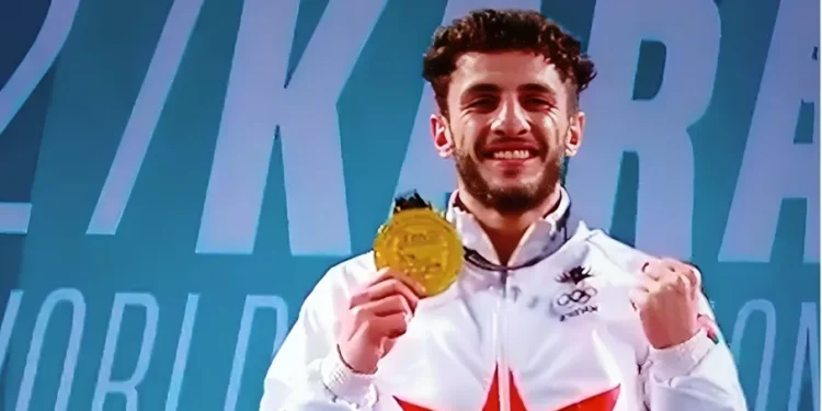 الأردن يفوز بذهبية وبرونزية فى بطولة العالم للكاراتيه