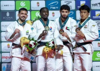 الإماراتي يزبك بفوز ببرونزية الجراند سلام للجودو