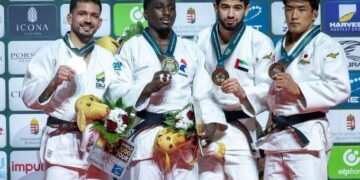 الإماراتي يزبك بفوز ببرونزية الجراند سلام للجودو