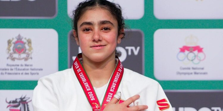 داليدا المصرية تفوز بذهبية أفريقيا للجودو