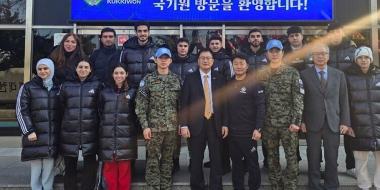 ختام ناجح لدورة التدريب لرياضيي تايكواندو لبنان في كوريا