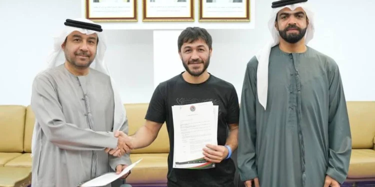 منتخب شباب الجودو الإماراتي تحت قيادة مدرب أوزبكستان