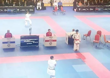 انطلاق منافسات بطولة الدوري العالمي لشباب الكاراتيه