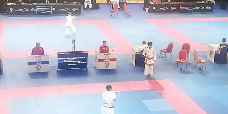 انطلاق منافسات بطولة الدوري العالمي لشباب الكاراتيه