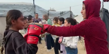 فتيات في غزة يتدربن على الملاكمة للتفريغ النفسي من صدمات الحرب
