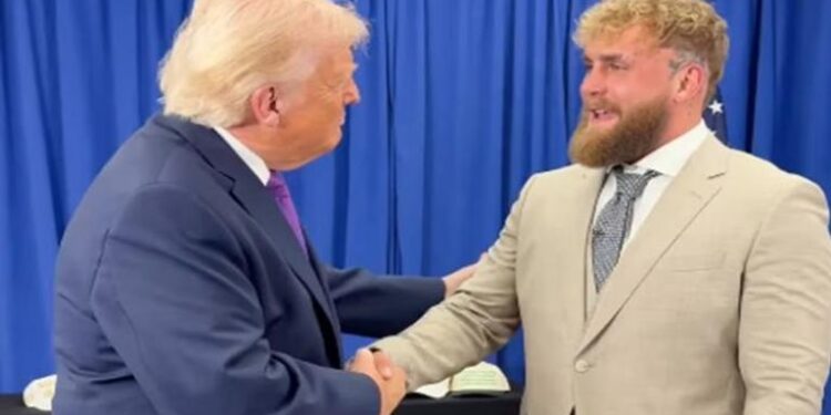 ترامب يدعو الملاكم جيك بول للدخول إلى عالم السياسية