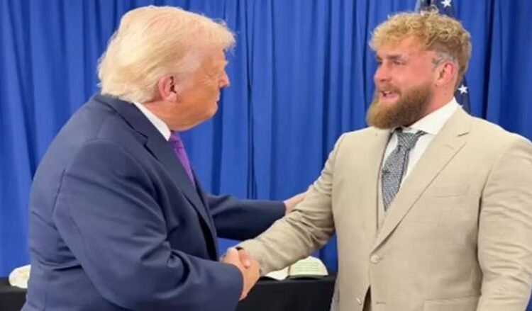 ترامب يدعو الملاكم جيك بول للدخول إلى عالم السياسية