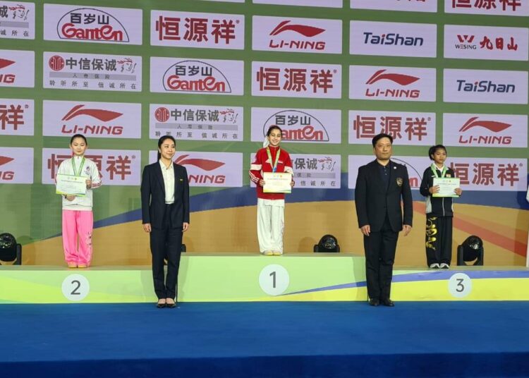 المصرية جوري تفوز بذهبية العالم لناشئات الووشو كونغ فو