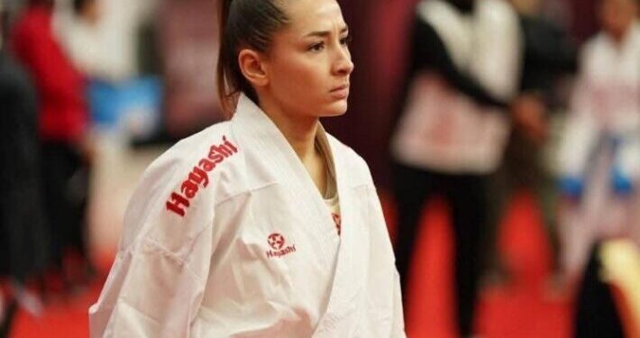 الجزائرية سيليا ويكان تفوز بفضية في الدوري العالمي للكاراتيه