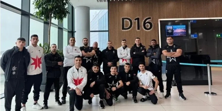 منتخب الأردن للملاكمة فى معسكرمنغولي