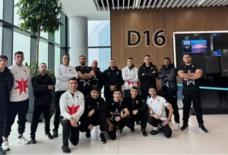 منتخب الأردن للملاكمة فى معسكرمنغولي