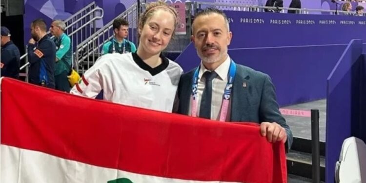 بطلة التايكواندو اللبنانية ليتيسيا عون تتأهل إلى الجائزة الكبري في روما