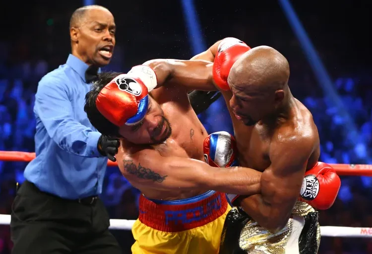 نصف مليار دولار إيرادات متوقعة لنزال مايويذر وباكياو