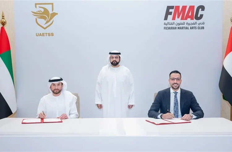 توقيع مذكرة تفاهم لدعم المواهب الرياضية وتطوير الفنون القتالية في الفجيرة