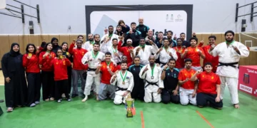القادسية بطل السعودية للجودو ب 19 ميدالية