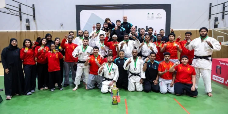 القادسية بطل السعودية للجودو ب 19 ميدالية