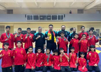ناشئو القادسية أبطال التايكوندو في السعودية