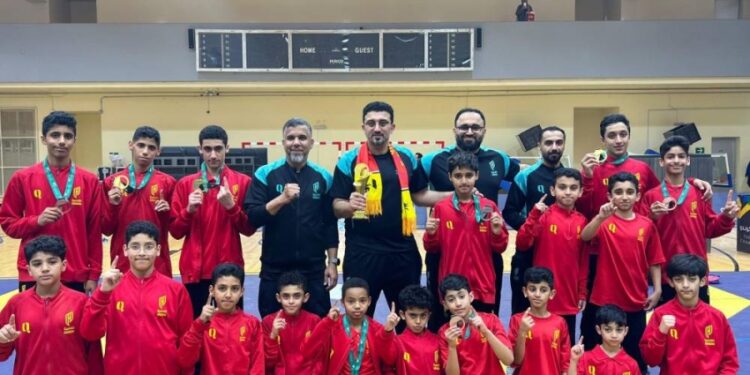ناشئو القادسية أبطال التايكوندو في السعودية