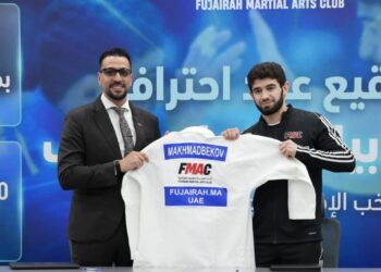 نادي الفجيرة للفنون القتالية يتعاقد مع مخمادبيكوف