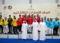 الشارقة وشباب الأهلي أبطال دوري كاراتيه الإمارات