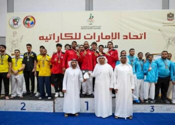 الشارقة وشباب الأهلي أبطال دوري كاراتيه الإمارات